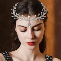 Crown Tiaras Headbands Headpiece Rhinestone Alloy Wedding Cocktail Luxury Retro With Rhinestone Crystals Headpiece Headwear