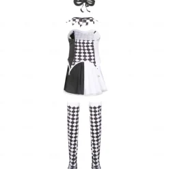 Cruella De Vil Halloween Dress Cosplay Costume Carnival Costume Sexy Costume Adults' Women's Carnival Masquerade Performance Party Easy Halloween Costumes Dress Up