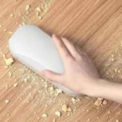 Crumb Sweeper Carpet Brush Carpet Sweeper, Handheld Rolling Ergonomic Pp Bristle Nutshell Crumb Brush Abs Cleaning Crumber for Table Bed Sofa Carpet