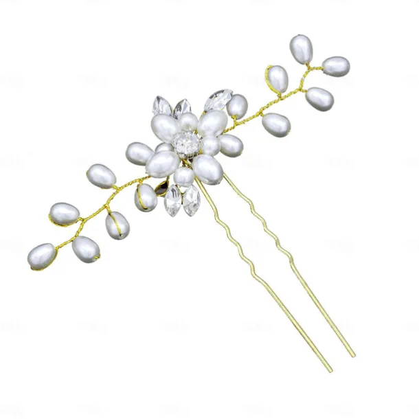 Crystal Bride Wedding Hair Comb Silver Rhinestone Bridal Hair Clip Sparkly Hair Piece Gem Hair Accessories for Women and Girls (Silver)