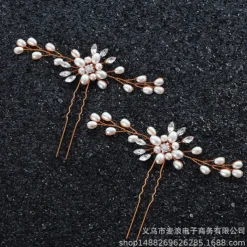 Crystal Bride Wedding Hair Comb Silver Rhinestone Bridal Hair Clip Sparkly Hair Piece Gem Hair Accessories for Women and Girls (Silver)