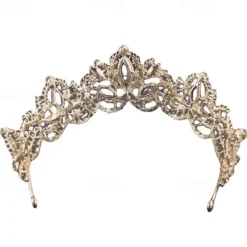 Crystal Queen Crowns and Tiaras with Comb Headband for Women and Girls Princess Crowns Hair Accessories for Wedding Birthday Halloween Costume Cosplay