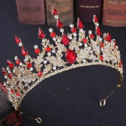 Crystal Queen Crowns and Tiaras with Comb Headband for Women and Girls Princess Crowns Hair Accessories for Wedding Birthday Halloween Costume Cosplay