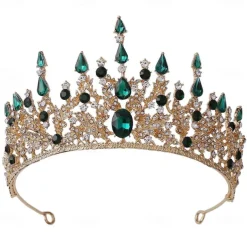 Crystal Queen Crowns and Tiaras with Comb Headband for Women and Girls Princess Crowns Hair Accessories for Wedding Birthday Halloween Costume Cosplay