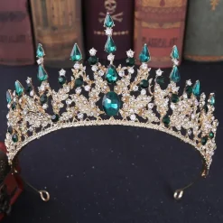 Crystal Queen Crowns and Tiaras with Comb Headband for Women and Girls Princess Crowns Hair Accessories for Wedding Birthday Halloween Costume Cosplay