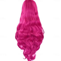 Curly Cosplay Wig Long Hair Heat Resistant Spiral Costume Wigs Anime Fashion Wavy Curly Cosplay Daily Party Red 32 80cm Halloween Wigs