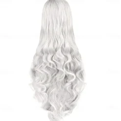 Curly Cosplay Wig Long Hair Heat Resistant Spiral Costume Wigs Anime Fashion Wavy Curly Cosplay Daily Party Red 32 80cm Halloween Wigs