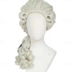 Curly Wig Light Blonde Carnival Cosplay Costume Wig For Party Halloween Wigs