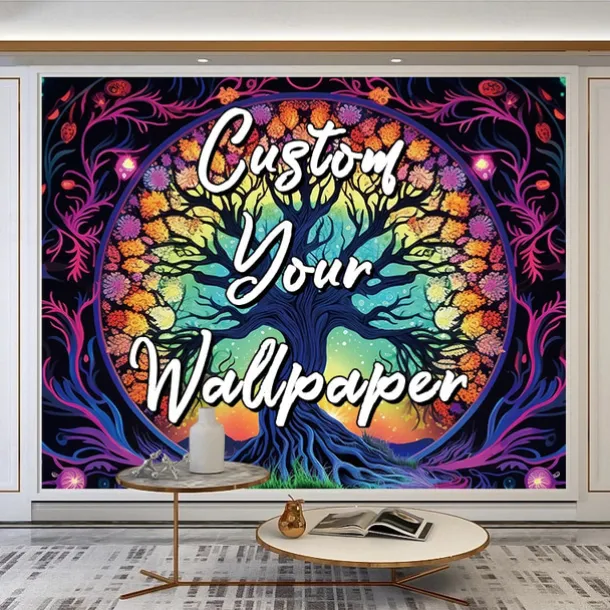 Custom Wallpaper Personalized Peel and Stick Make your Own Mural 3D Livingroom Bedroom Kitchen Bathroom 110"x142"(280x360cm)