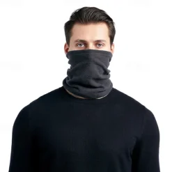 Cycling Face Mask Cover Neck Gaiter Neck Tube Neck Gaiter Neck Tube Pollution Protection Mask Thermal Warm Soft Winter Men's Fishing Activity