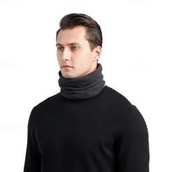 Cycling Face Mask Cover Neck Gaiter Neck Tube Neck Gaiter Neck Tube Pollution Protection Mask Thermal Warm Soft Winter Men's Fishing Activity