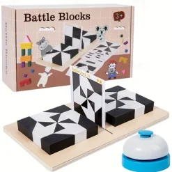 3D Difficult Block Game Show Your IQ To The Fullest Putt These Geometric Objects Together To Form A Whole According To The Card's Requirements Holiday Gift halloween christmas gift