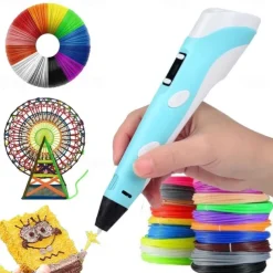 3D Pencil DIY 3D Printing Pen Making Graffiti PLA Wire Graphic Art Kids Toy Festival Birthday Gift for Christmas Gifts
