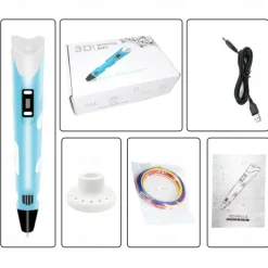 3D Pencil DIY 3D Printing Pen Making Graffiti PLA Wire Graphic Art Kids Toy Festival Birthday Gift for Christmas Gifts