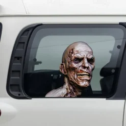 3D Stickers Zombie Vinyl Death Decal Car Stickers Halloween Stickers Pack Zombie Laptop Decorations