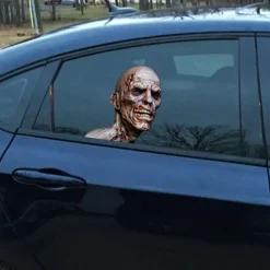3D Stickers Zombie Vinyl Death Decal Car Stickers Halloween Stickers Pack Zombie Laptop Decorations