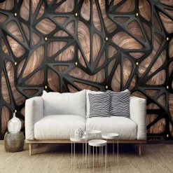 3D Wallpaper Mural Geometric Peel and Stick Self Adhesive Wallpaper Vinyl Wallpaper Wall Decor Wall Decals Wall Sticker Home Decoration