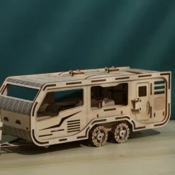 3D Wooden Puzzles DIY Model Rv Puzzle Toy Gift for Adults and Teens Festival/Birthday Gift