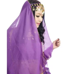 Dance Accessories Headpieces Women's Performance Polyester / Chiffon Coin Headwear / Belly Dance