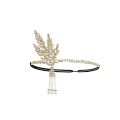 Dance Accessories 1920s / The Great Gatsby Women's Alloy Crystals Vintage / Costume & Disguise Headpiece