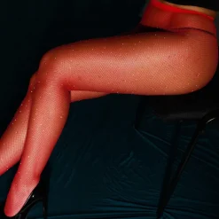 Dance Accessories Socks Rhinestone Women's Party Daily Wear Polyester Sexy Hot Stockings Pantyhose