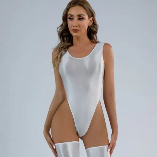 Dance Costumes Activewear Exotic Dancewear Leotard / Onesie Pure Color Women's Performance Training Sleeveless High Polyester