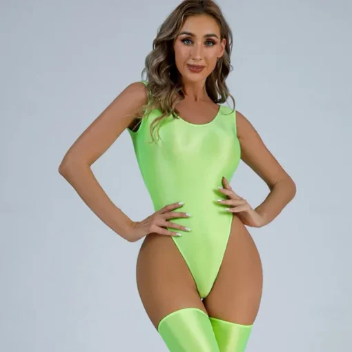 Dance Costumes Activewear Exotic Dancewear Leotard / Onesie Pure Color Women's Performance Training Sleeveless High Polyester