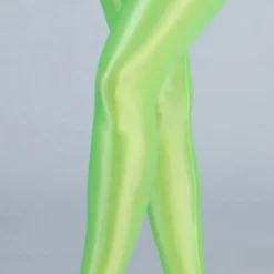 Dance Costumes Activewear Exotic Dancewear Pants Pure Color Women's Performance Training High Chinlon