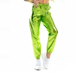 Dance Costumes Exotic Dancewear Pole dance Pants Ruching Pure Color Women's Performance Training Natural Polyester