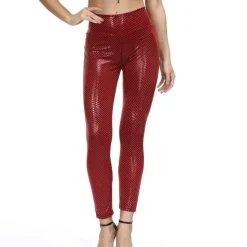 Dance Costumes Pants Pattern / Print Plaid 3/4 hidden Zipper Women's Performance Theme Party High PU