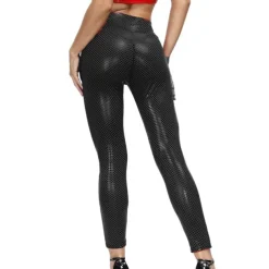 Dance Costumes Pants Pattern / Print Plaid 3/4 hidden Zipper Women's Performance Theme Party High PU