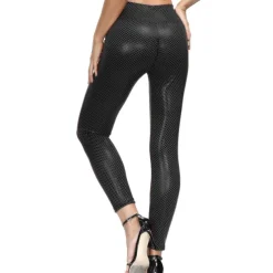 Dance Costumes Pants Pattern / Print Plaid 3/4 hidden Zipper Women's Performance Theme Party High PU