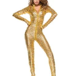 Dance Costumes Sexy Leotard / Onesie Hollow-out Women's Performance Training Long Sleeve Lycra