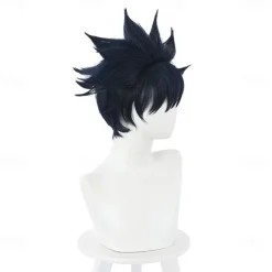 Dark Blue Cosplay Party Wigs