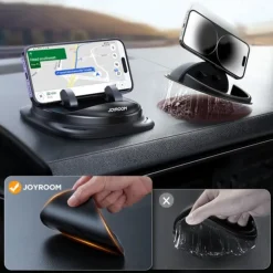 Dashboard Phone Holder Rotatable Phone Holder for Car Dashboard Compatible with All Mobile Phone Phone Accessory