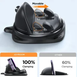 Dashboard Phone Holder Rotatable Phone Holder for Car Dashboard Compatible with All Mobile Phone Phone Accessory