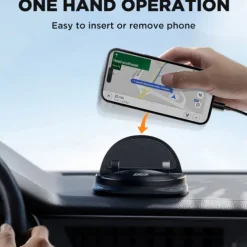 Dashboard Phone Holder Rotatable Phone Holder for Car Dashboard Compatible with All Mobile Phone Phone Accessory