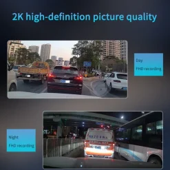 Dashcam Cameras Video Recorder Dual Lens Front and Rear Dash Cam for Cars Remote Intercom and Remote Playback