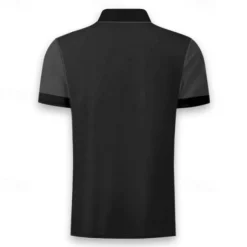 Day of the Dead Men's Skull Polo Shirts Golf Shirt Short Sleeve Polo Shirts Collared Shirts Horror Streetwear Festival Wear Party Outfits 3D Print Buttons Summer Spring Black