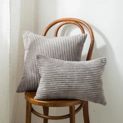 Decorative Toss Pillows Fall Throw Pillow Covers Simple Northern Europe Short Plush Solid Colored Home Office Pillow Case Cover Living Room Bedroom Sofa Cushion Cover Pink Blue Sage Green