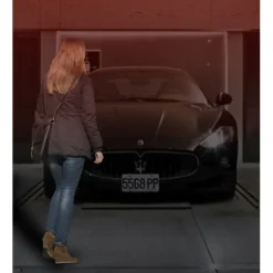 360-Degree LED Outdoor Wall Lights Ultra-Bright Solar Light Dummy CCTV Camera with Red Flashing Light Remote Control Easy Installation Waterproof Outdoor FloodLights Wireless for Porch Garden Patio Driveway