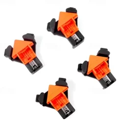 90Degree Right Angle Clamp Set Picture Frame Corner Clips Mate Woodworking Hand Tools Fixing Clip Positioning Tool Kit