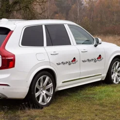 Delysia King Reflective Butterfly Car Sticker - Removable, Waterproof, Decorative Car Shape Flower Decal