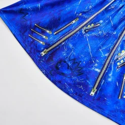 Descendants Evie Dress Gloves Outfits Costume Party Movie Cosplay Kids Masquerade Causal