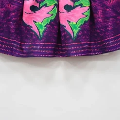 Descendants Mal Skirt Outfits Cosplay Wigs Cosplay Costume Movie Cosplay for Girls' Kids Masquerade Causal