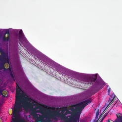 Descendants Mal Skirt Outfits Cosplay Wigs Cosplay Costume Movie Cosplay for Girls' Kids Masquerade Causal