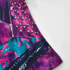 Descendants Mal Skirt Outfits Cosplay Wigs Cosplay Costume Movie Cosplay for Girls' Kids Masquerade Causal