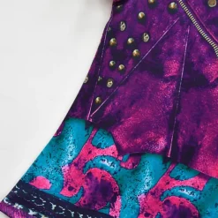 Descendants Mal Skirt Outfits Cosplay Wigs Cosplay Costume Movie Cosplay for Girls' Kids Masquerade Causal