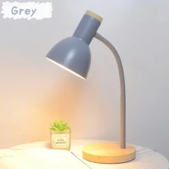 Desk Lamp / Reading Light / Bedside lamps Eye Protection / Swing Arm / Adjustable Simple / Modern Contemporary For Study Room / Office / Girls Room Metal Wood 85-265V