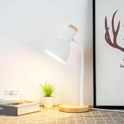 Desk Lamp / Reading Light / Bedside lamps Eye Protection / Swing Arm / Adjustable Simple / Modern Contemporary For Study Room / Office / Girls Room Metal Wood 85-265V